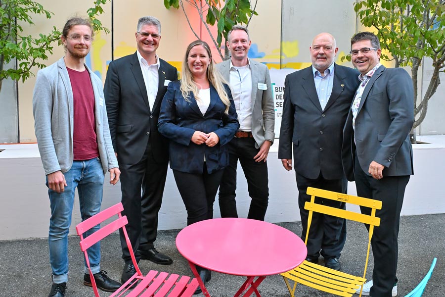 Der BDS Ludwigsburg hatte zum Wirtschaftssommerfest auf dem Franck-Areal eingeladen