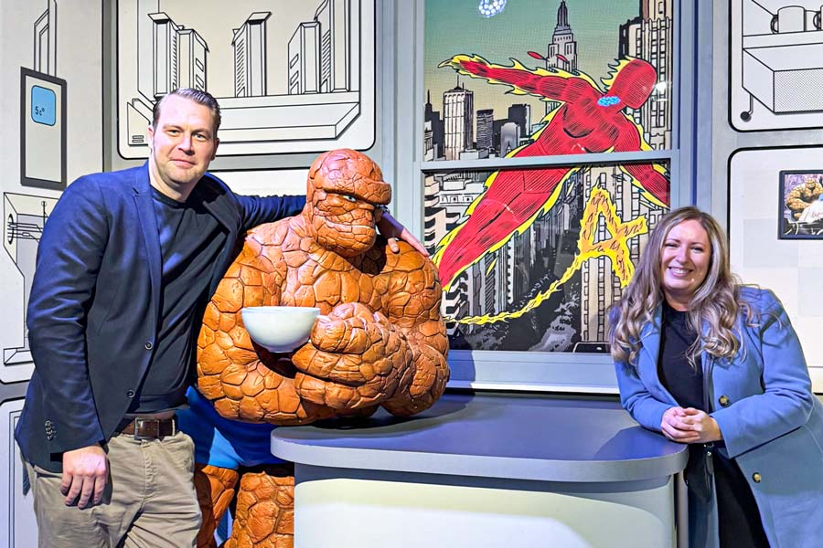 Besuch der Marvel-Ausstellung in Ludwigsburg